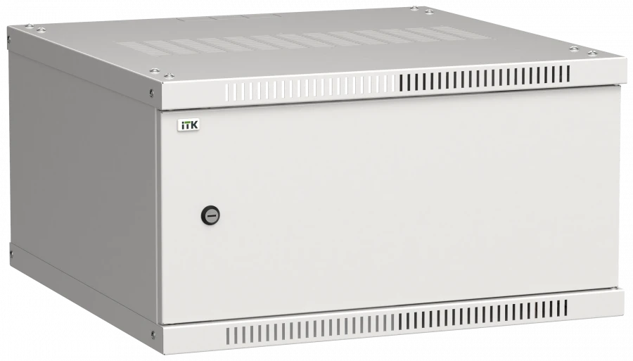 Linea WE 6U Wall-Mounted Cabinet 600x600mm with Metal Door