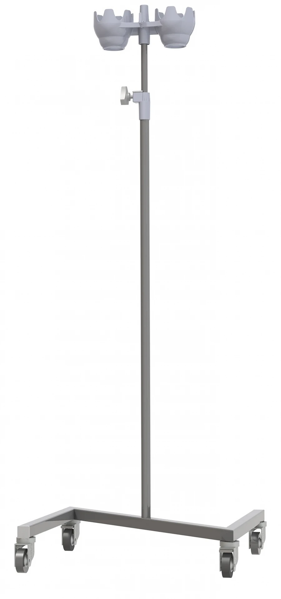 Medical Infusion Stand, Stainless Steel, Stacking, on Wheels - MSK-5319