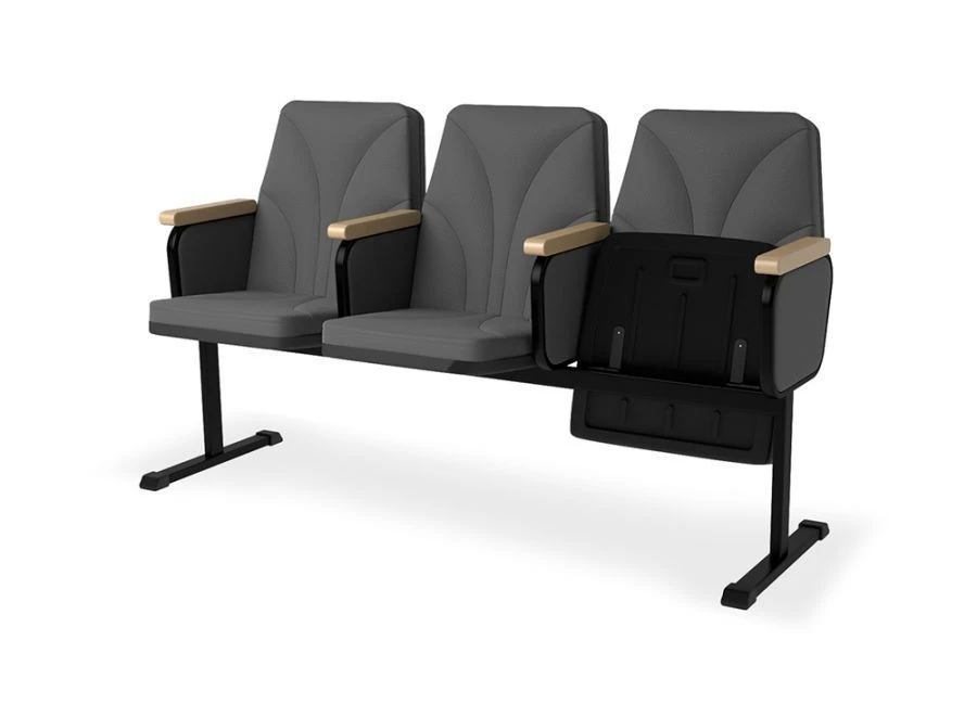 Multi-seat Section KM16/1 with Soft Backrests and Armrests