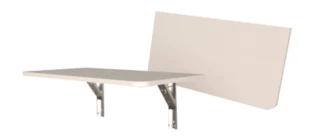 Foldable Tabletop "MS Furniture" - 1000mm Width, 18mm Thickness