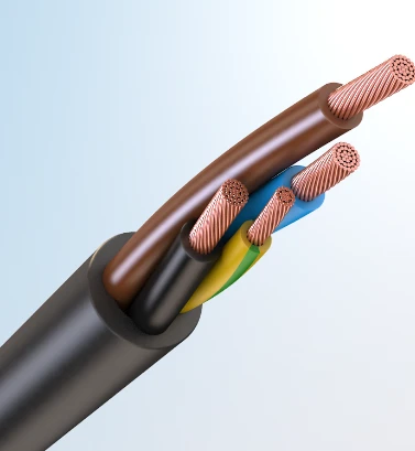 Power Cable with Plastic Insulation for 0.66 and 1 kV AC