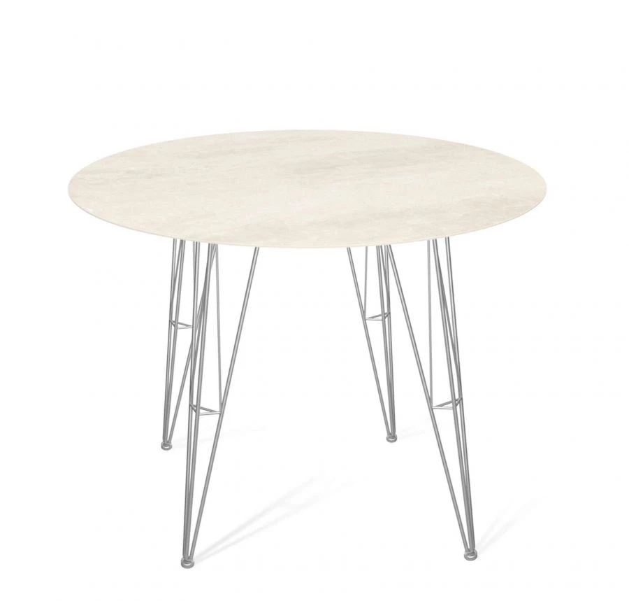 Ceramic Table Sheffilton SHT-TU10/TT21-6, 90 cm