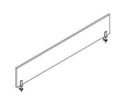 Desktop Partition TV-DPNC-6.17.01 for Office Spaces