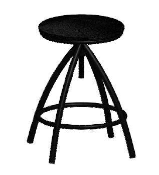 Cashier Stool with Footrest