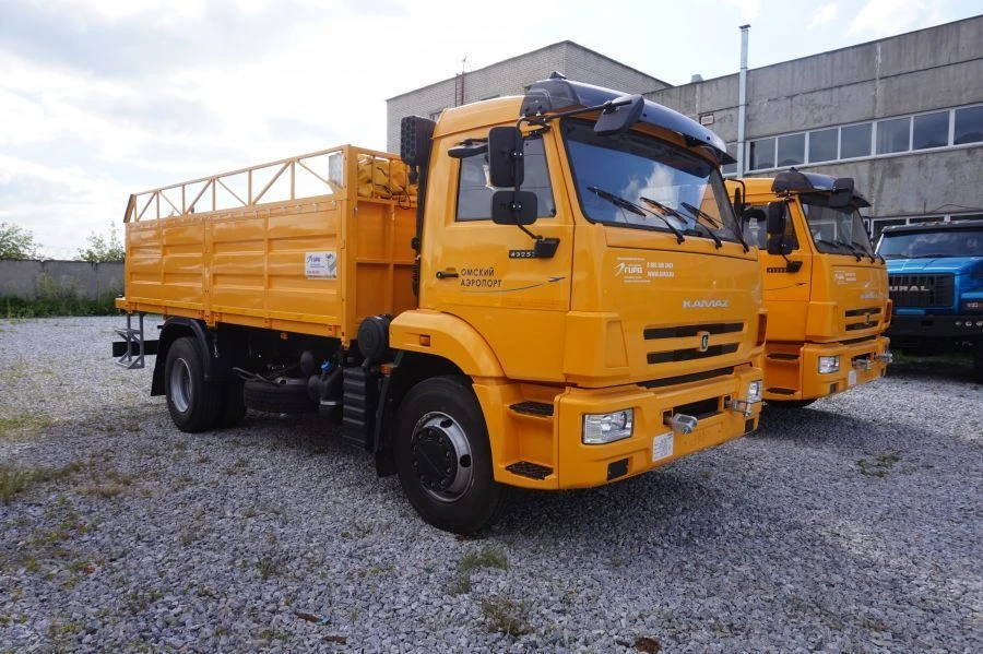 Автомобиль грузовой специальный на шасси Камаз 4308-G5. Марка ГИРД. Тип 5849BF. Модификация 5849BF-0000050. Исполнение загрузоч