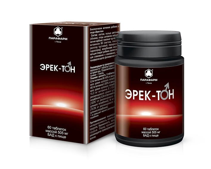 Erech-Ton Vitamin-Mineral Complex for Male Sexual Function