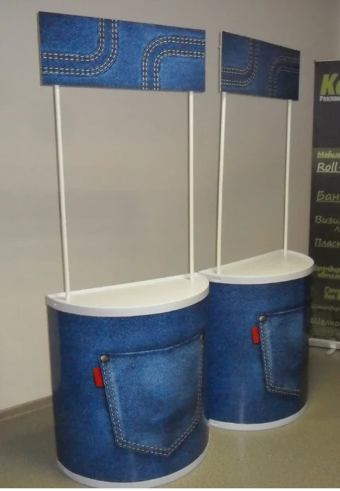 Aluminum Display Stand for Information and Advertising