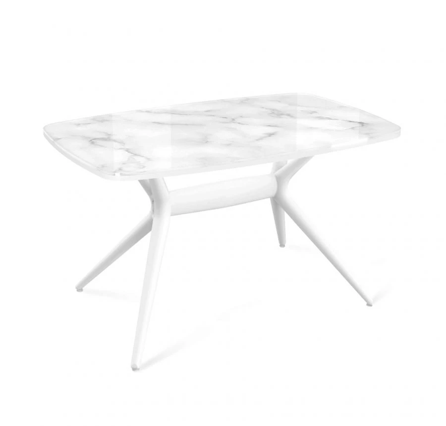 Modern Sheffilton Dining Table SHT-TU30-2/TT32 Glass/LDSP