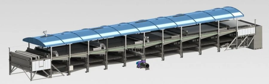 Horizontal Belt Vacuum Filter 4F120 High-Performance Filtration System