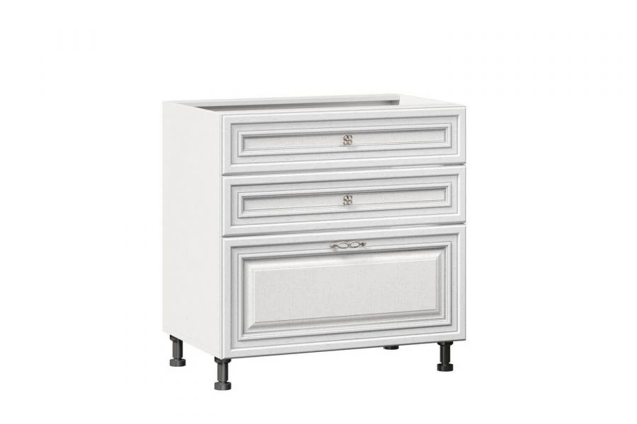 Kitchen Cabinet Facade Set 800mm with 3 Drawers - Italy LD.275160.000