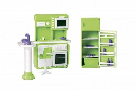 Confetti Green Kitchen Playset for Kids