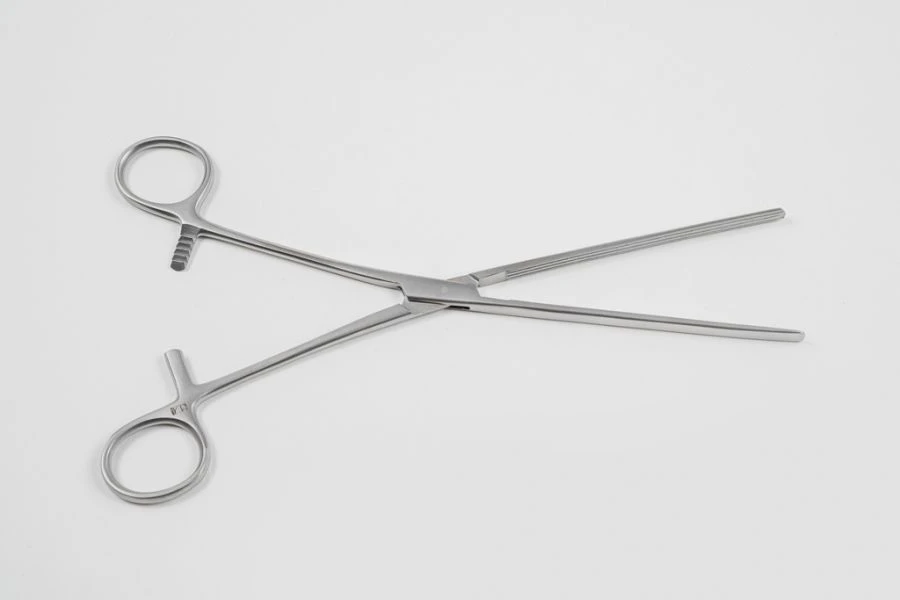 Elastic Intestinal Clamp for Adults, Straight, 240 mm, Model VZ-Z-40-1