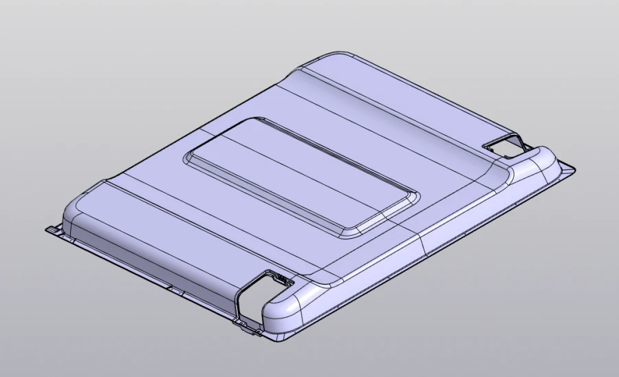 Decorative Interior Cover for Bus, Model 422810-8419862