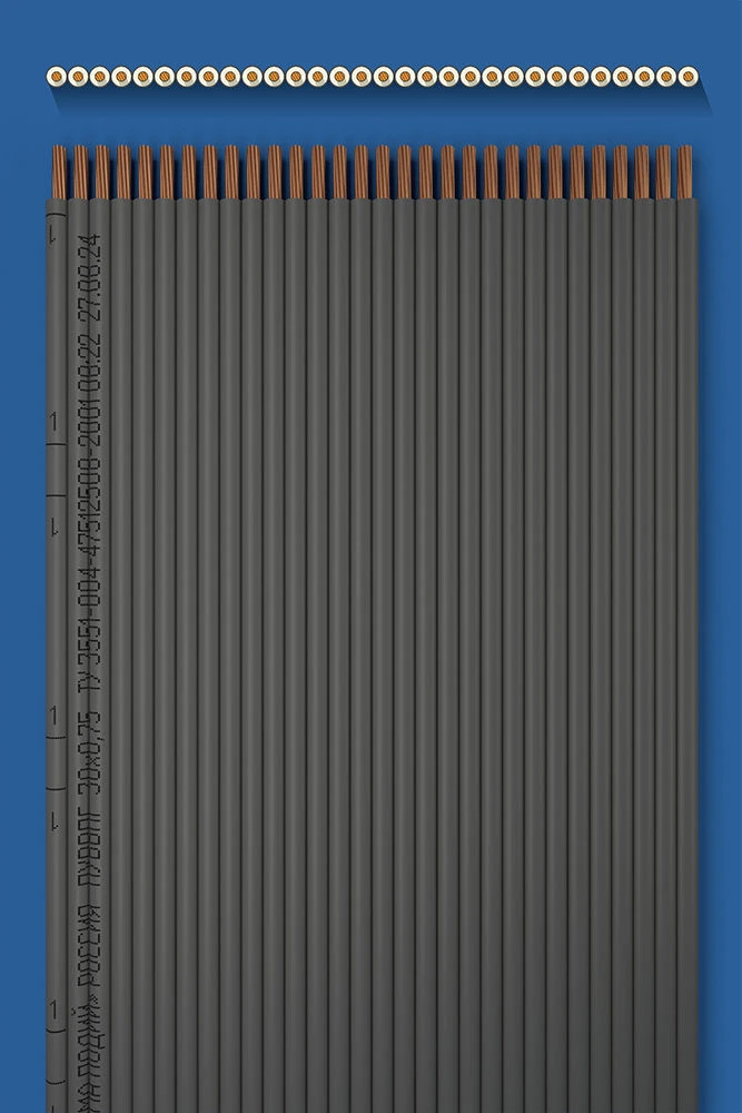 Flat Installation Wire with Double Insulation PUVVPG 30x0.75