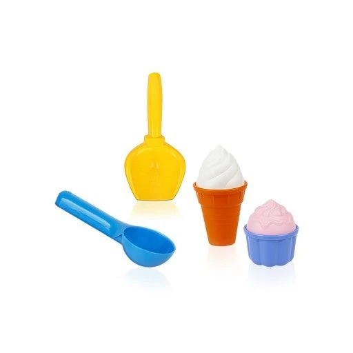Sweet Tooth Sand Set with 2 Molds, Shovel, and Spoon
