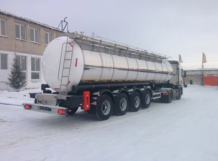 Полуприцеп-цистерна FOX TANK ППЦ 877722 на осях Тонар 9042 с предельно допустимой нагрузкой на одну ось ППЦ, не превышающей 9 00