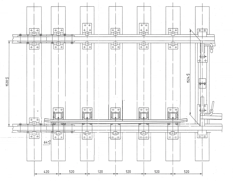 Side Wear Protection Device for R65 Switch Type 1/11