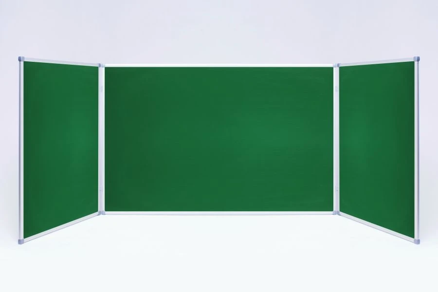 Three-Section Magnetic Chalkboard