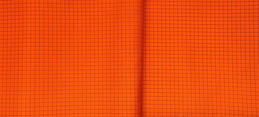 Fluorescent Anti-Static Polyester Fabric with Water-Repellent Finish "Gabarit 130a" Art. 80414a