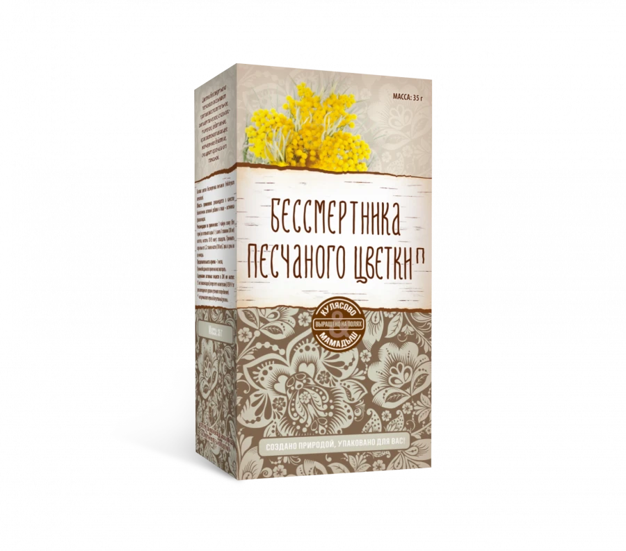 Бессмертника песчаного цветки П (россыпь)