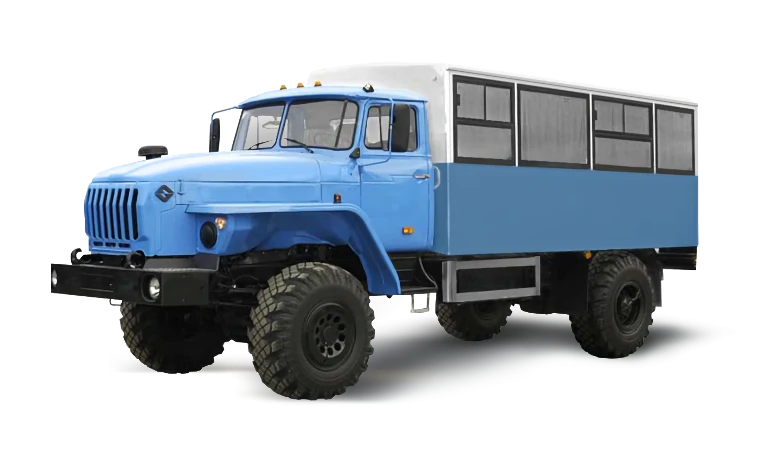 Specialized Passenger Transport Vehicle Ural 32552-63 with "4320" Cabin