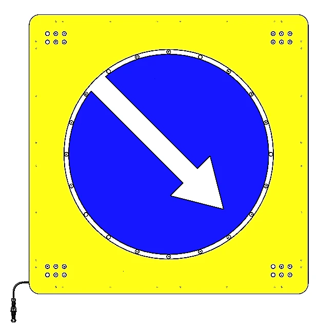 Impulse Traffic Signs for Traffic Regulation