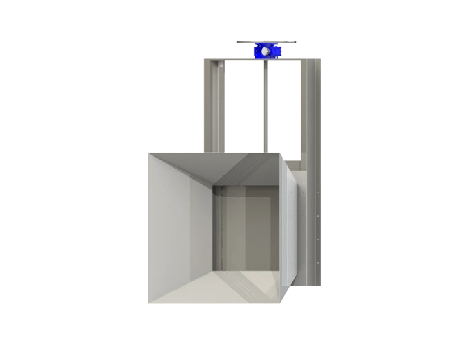 Vökker Bunker Gate Valve with Frame Design, 700 x 700