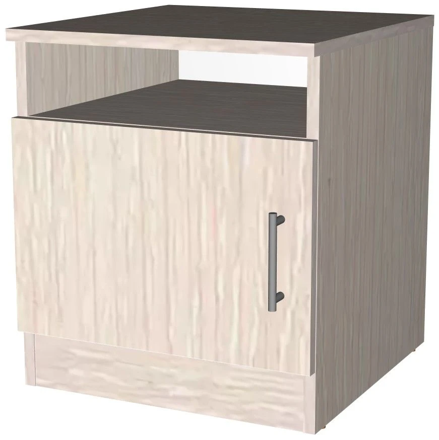 Nightstand 400x400x600 mm, 16 mm MDF, Atlantic Oak