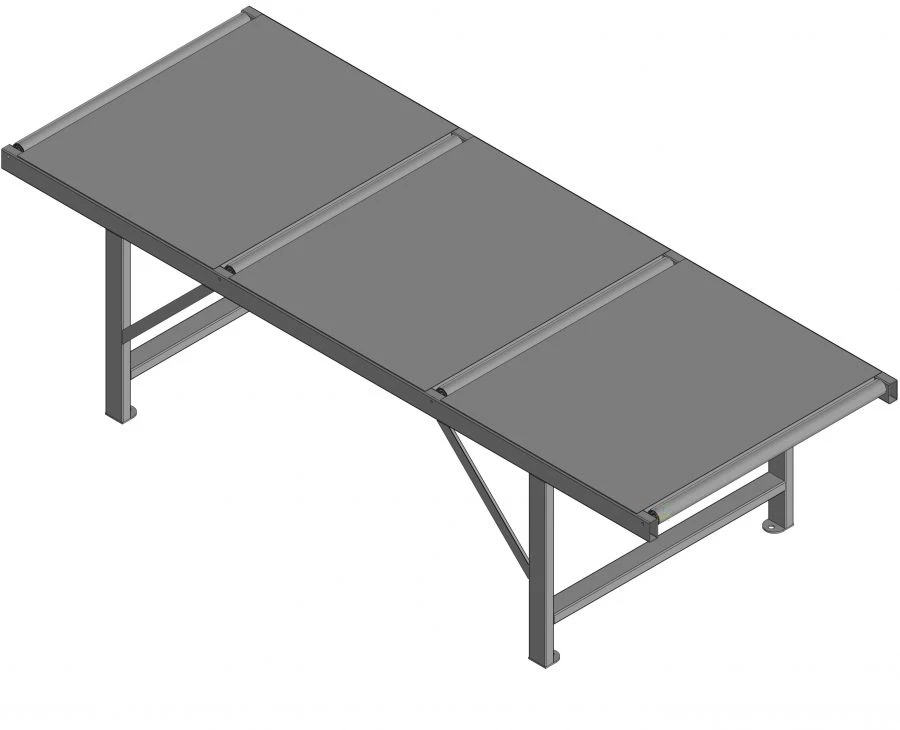 Receiving Roller Conveyor for KRAFTER-E Machine RH-3-1200