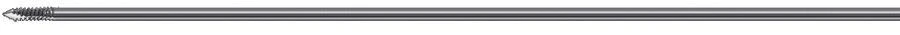 2.5mm x 150mm Threaded Pin with Trocar Tip - Code 280.150