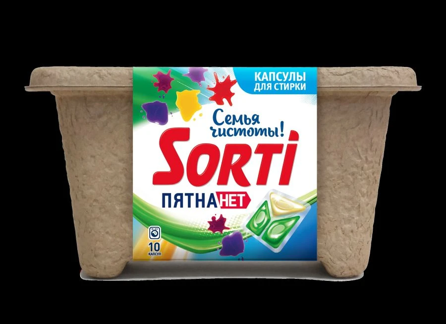 Sorti Stain-Free Liquid Laundry Detergent Capsules