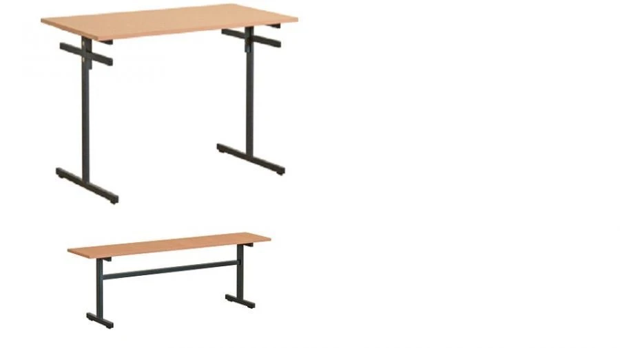 Dining Table SPS with Hanging Benches