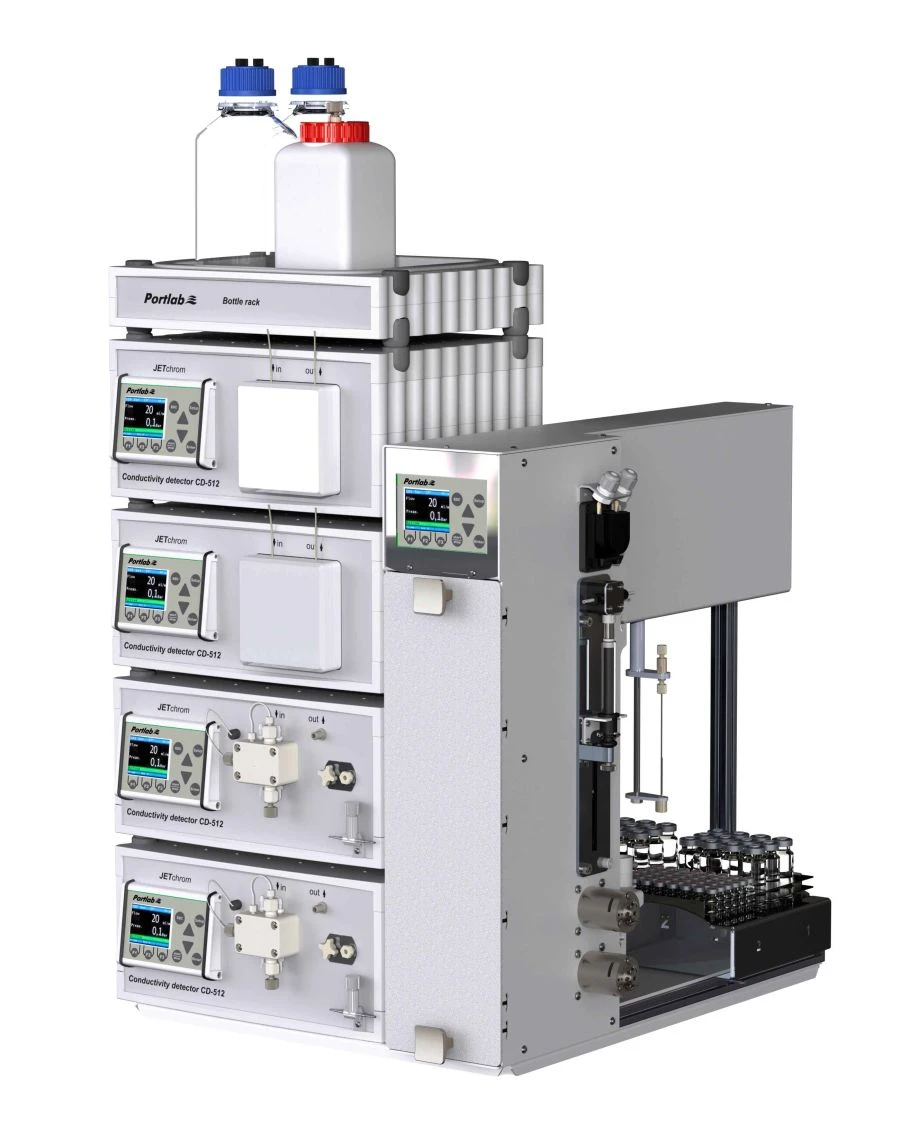 Modular Liquid Chromatograph for Identifying Organic and Inorganic Compounds - JETchrom