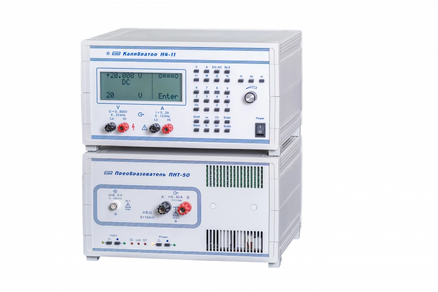 High-Precision Universal Calibrator for Voltage and Current up to 600V and 2A N4-11