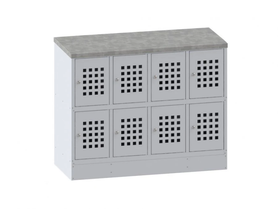 Practical Standard LS-42 Metal Storage Cabinet for Bags