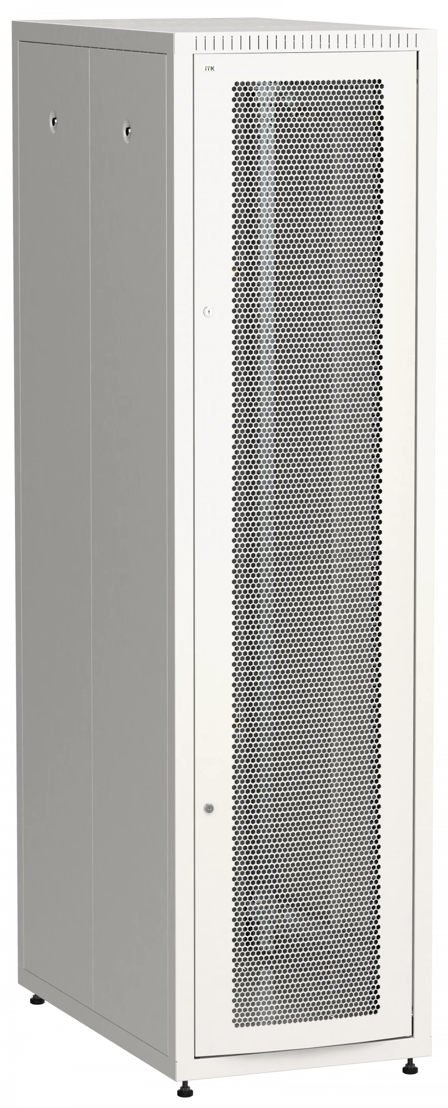 LINEA E 42U 600x1000mm Rack Cabinet with 2 Perforated and Metal Doors - LE35-42U61-PM