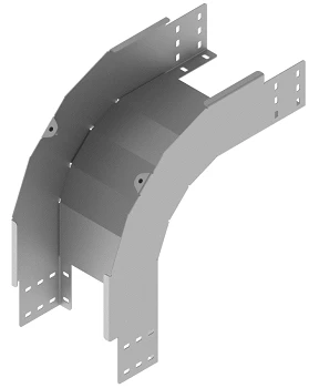 90-Degree Vertical External Radius Cable Tray ONL 000x000 V90R15