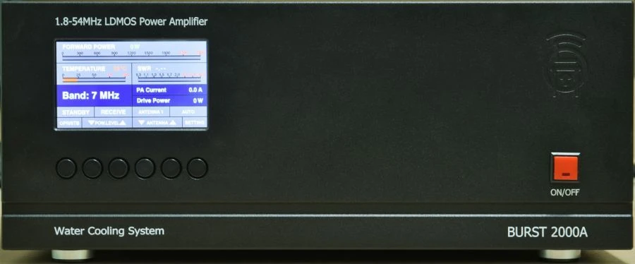 High-Power Linear RF Amplifier BURST-2000A