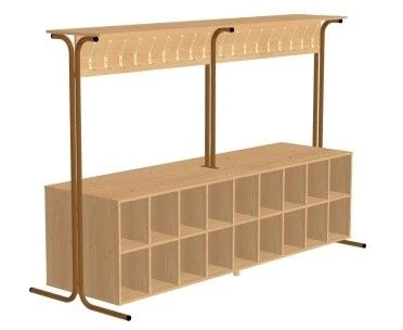 Modular Wardrobe System for Clothing and Accessories