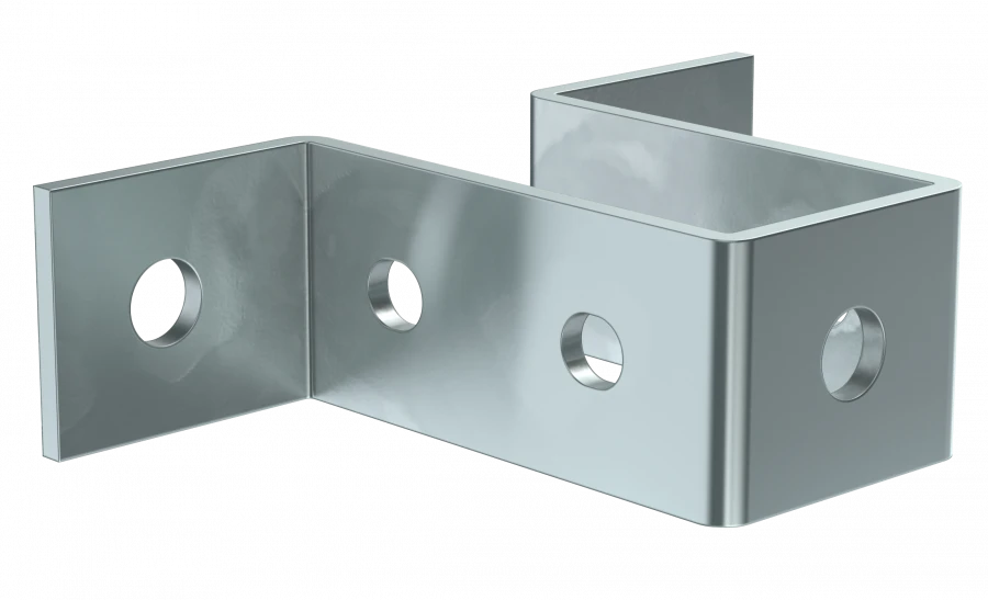 Wall Mounting Bracket for Double STRUT Profile