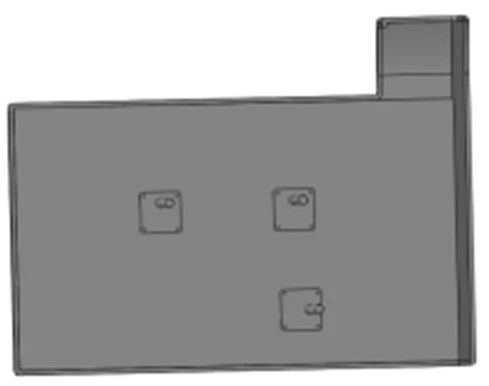 Right Side Panel for Tram Car S.31P-10.70.060-001