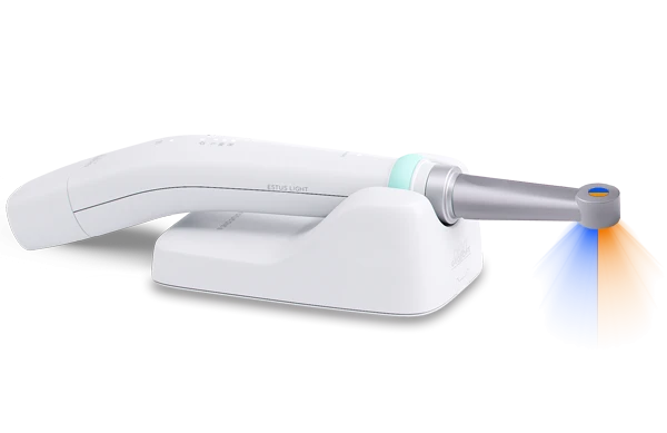Dental Light Curing Unit for Composite Fillings - Estus Light with BLUE-ORANGE Tip