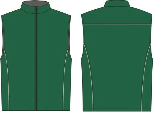 Insulated Men's Vest for Industrial Protection Model J-7