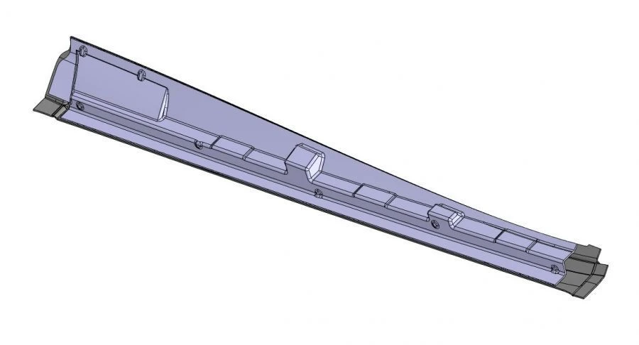 Left Assembly Column Cover 5299-401-5302512