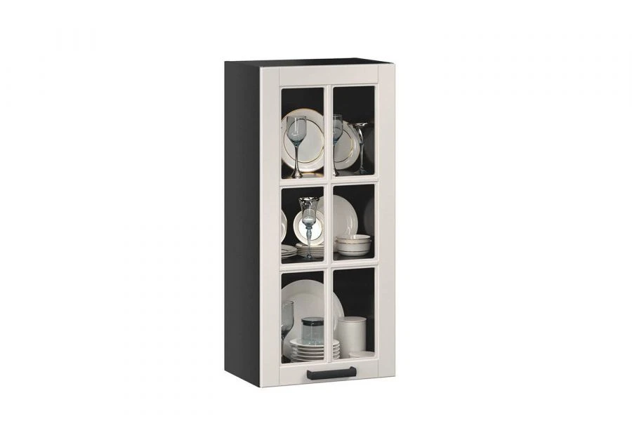 Mokka High Glass Facade Door 450 (Kashmir) - Model LD.274480.000