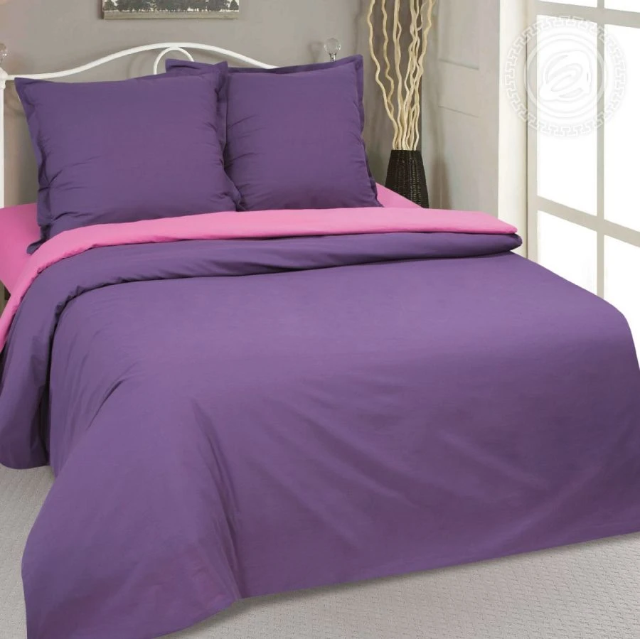 Cotton Bed Linen Set with Pillowcases, Sheets, and Duvet Covers