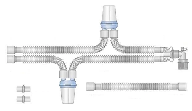 Breathing Apparatus for Anesthesia and Resuscitation Equipment, Type R
