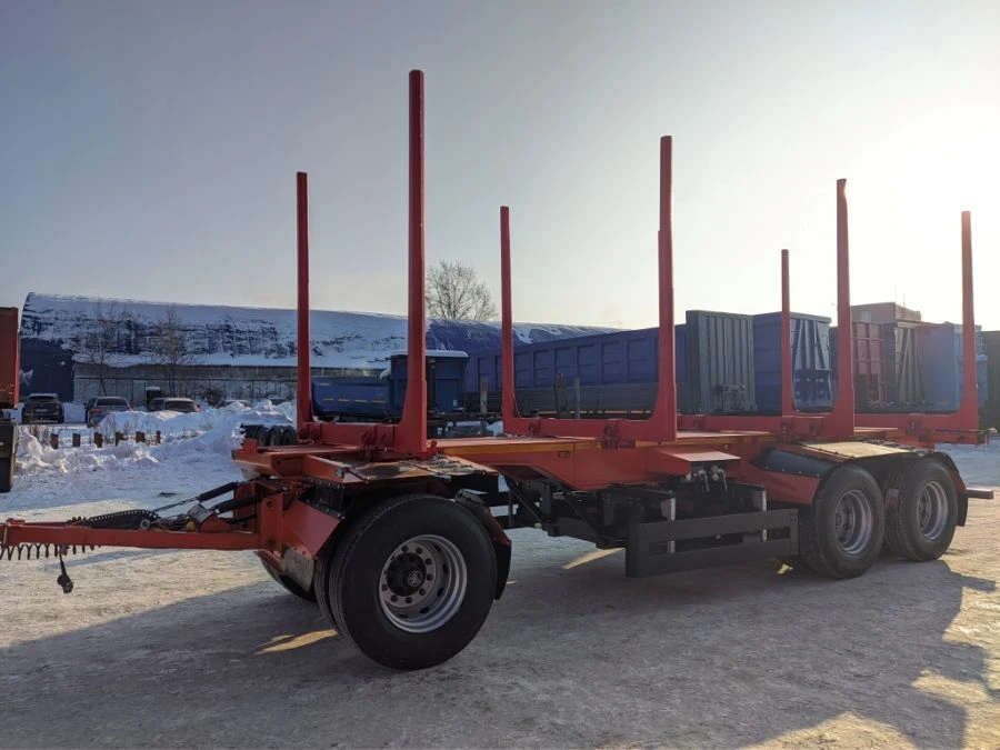 Three-Axle Log Trailer BZAP 94563H