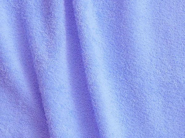 Smooth Dyed Cotton Terry Fabric for Sewing Projects