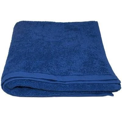 Soft Blue Terry Towel 110x50cm